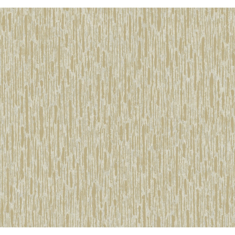Fargo, Metallic Cascade 26.9' L X 27" W, Wallpaper Roll