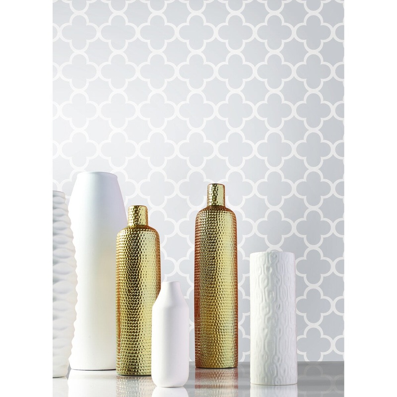 Ferndale Framework Grey Wallpaper