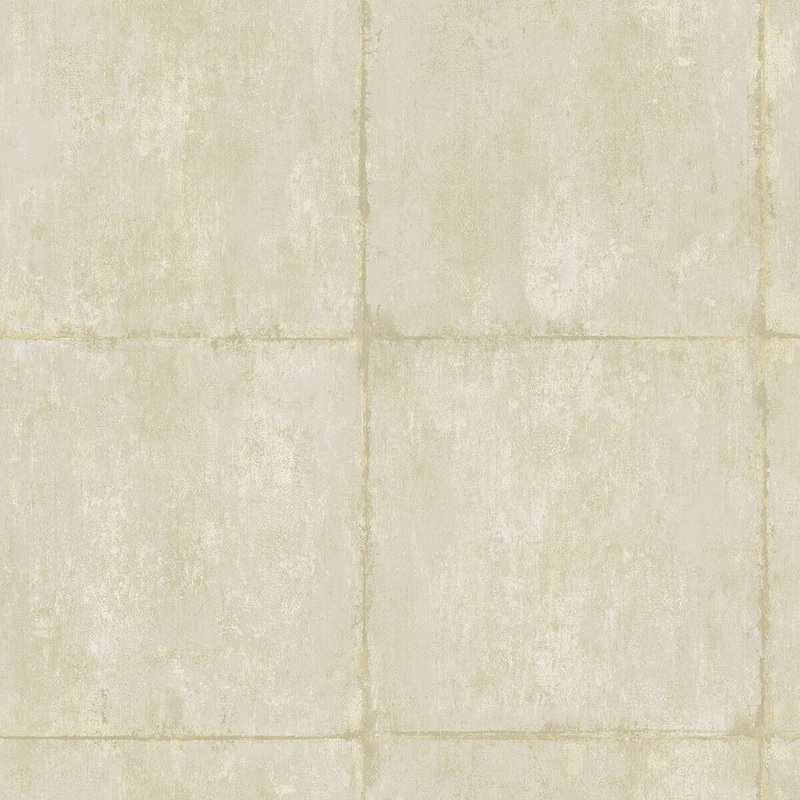 Seabrook Designs Koi Great Wall Blocks Unpasted Wallpaper