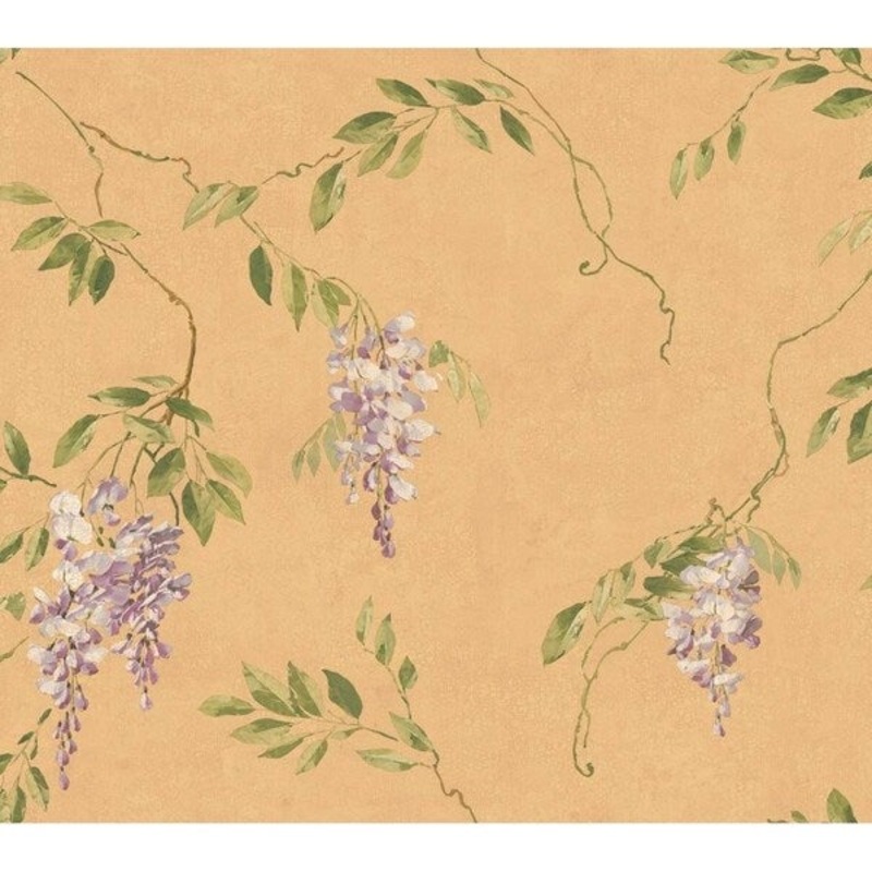 Wisteria Wallpaper 27 in. x 27 ft. 60.75 sq.ft.