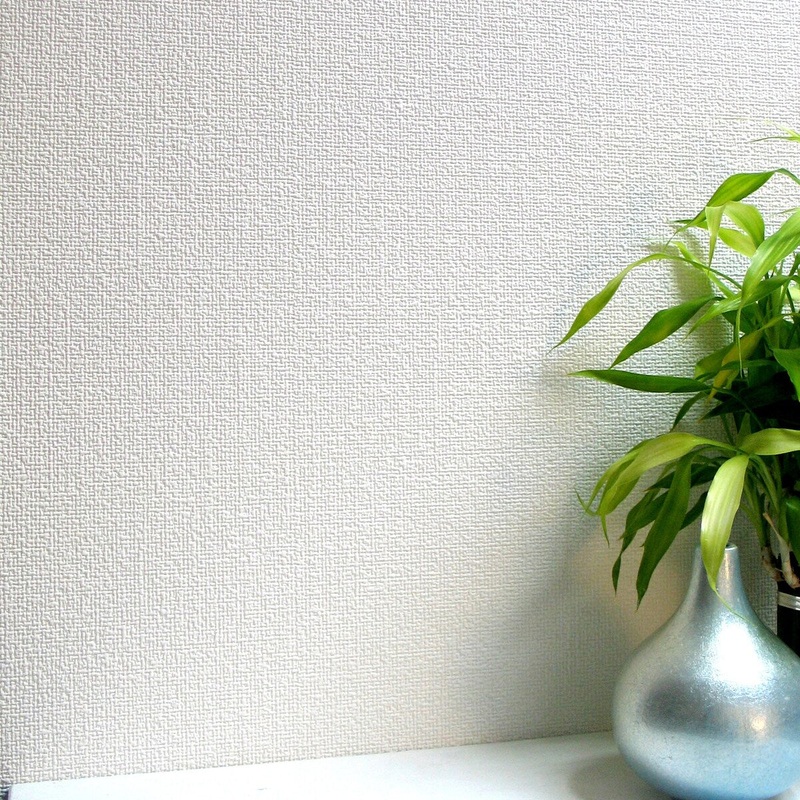Barstow Milford Plain Paintable 33' L X 20.5 W Textured Vinyl Wallpaper