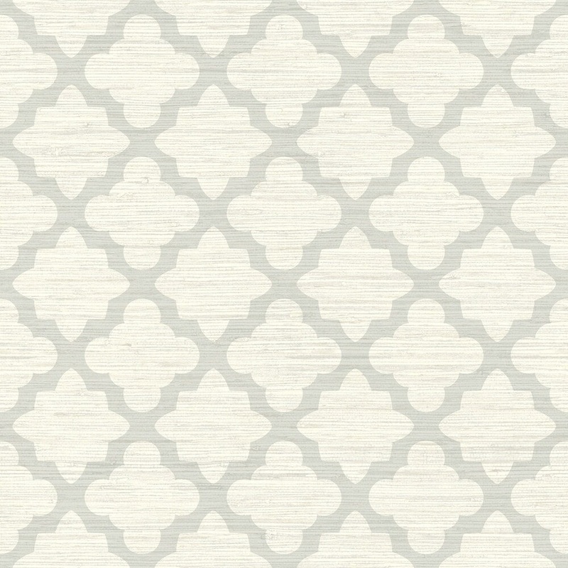 Casablanca Wallpaper , 20.5 in. x 33 ft. = 56 sq.ft, in White/Off Whites