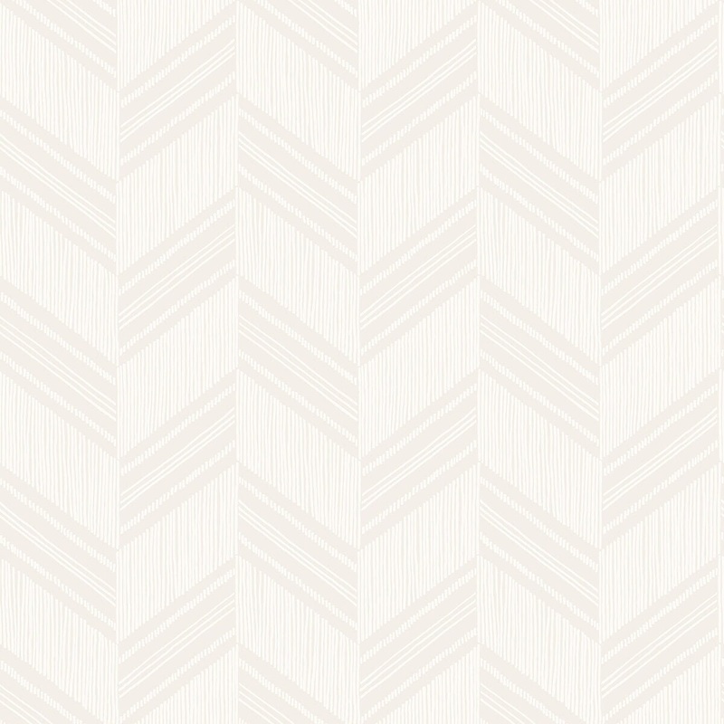 Seabrook Designs Boho Rhapsody Chevron Stripe Unpasted Wallpaper