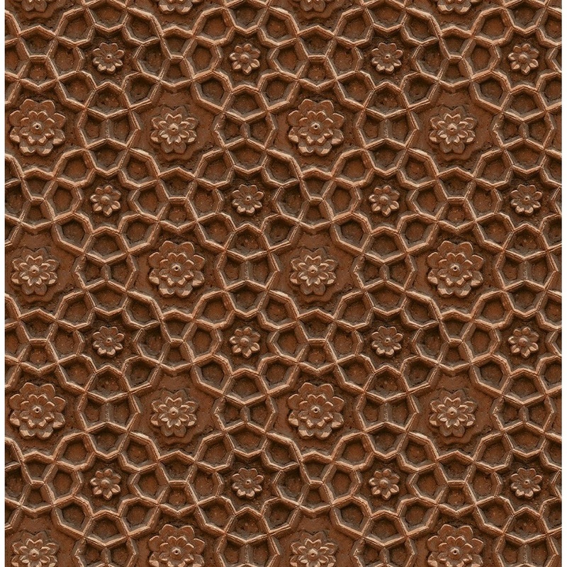 Seabrook Designs Idelle Floral Medallions Unpasted Wallpaper