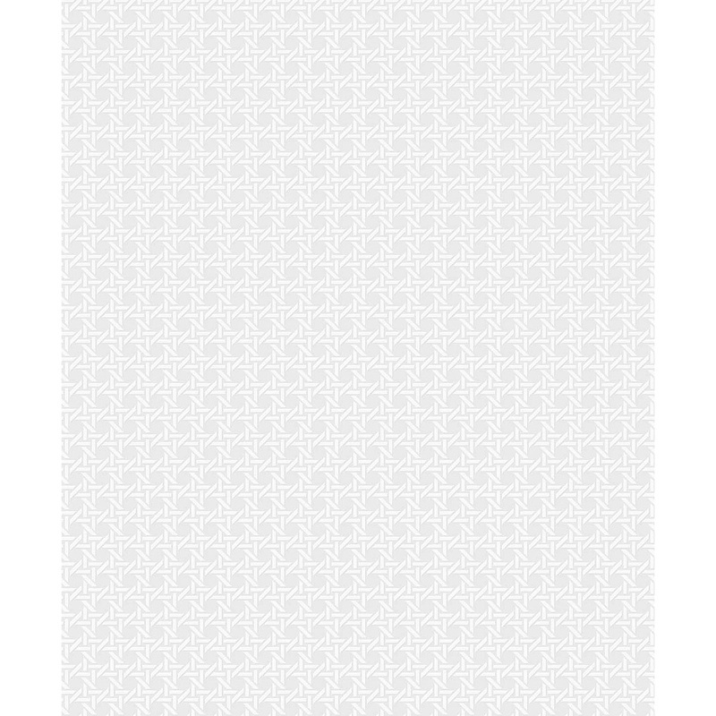Seabrook Designs Off-White Wicker Paintable Unpasted Wallpaper - 20.9 in. W x 33 ft. L