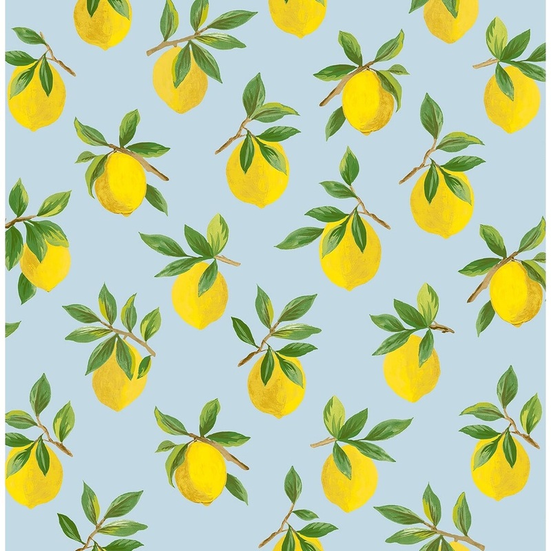Daisy Bennett Designs Lemoncello Peel and Stick Wallpaper