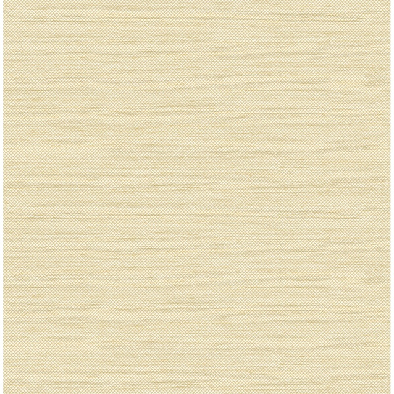 Seabrook Designs Hylia Faux Linen Unpasted Wallpaper