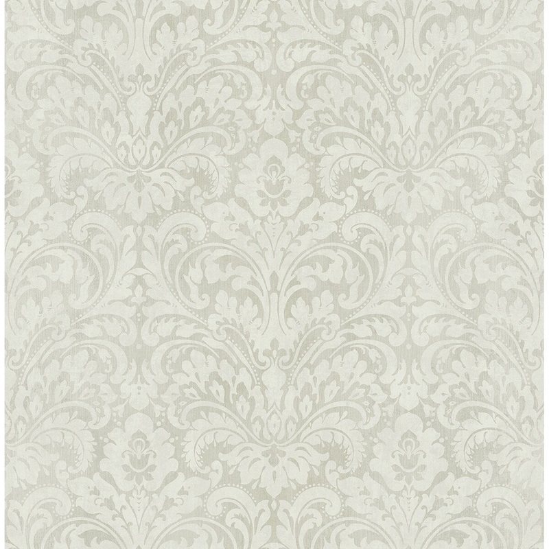 Seabrook Designs Maxie Ombre Damask Unpasted Wallpaper