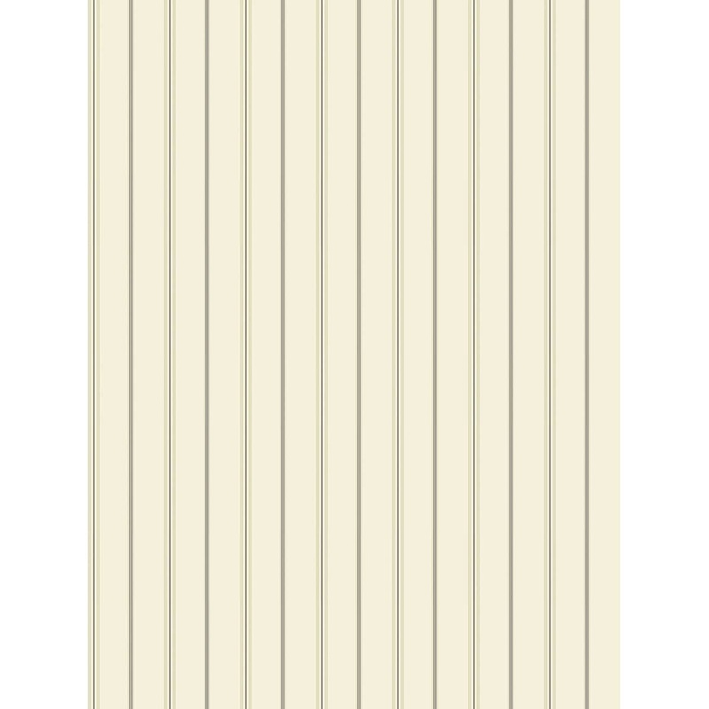 Seabrook Designs Simple Striped Unpasted Wallpaper