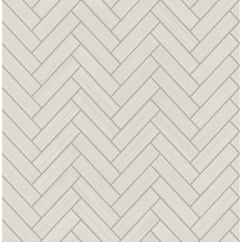 Stacy Garcia Home Herringbone Inlay Peel and Stick Wallpaper