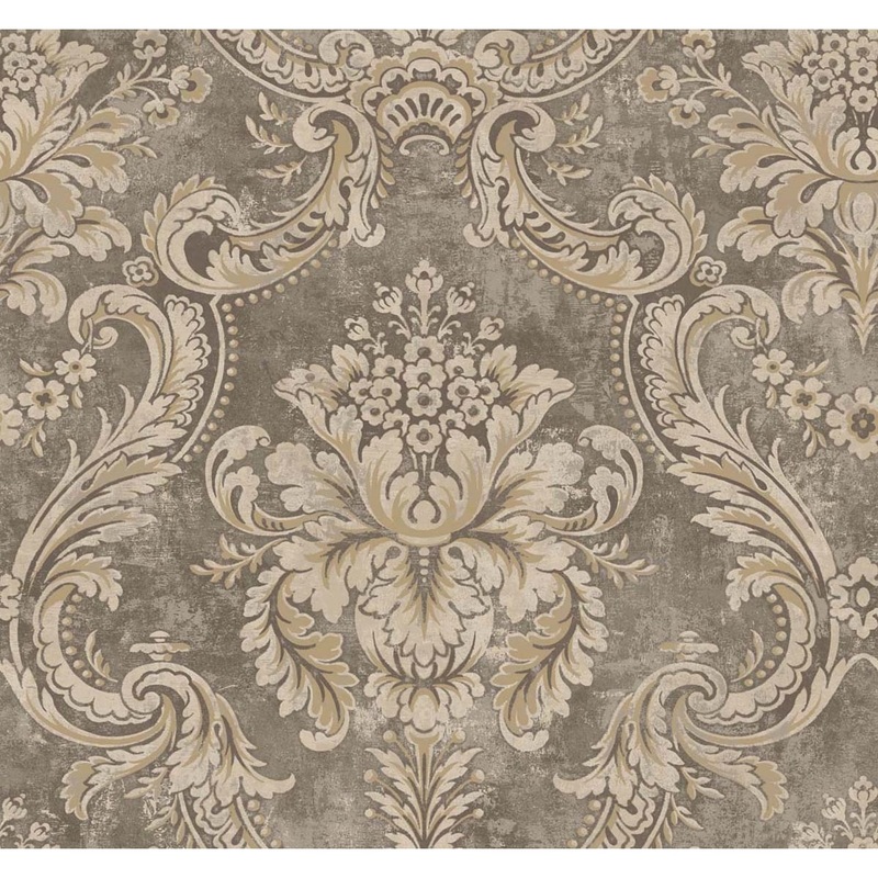 Seabrook Designs Blair Victorian Unpasted Wallpaper