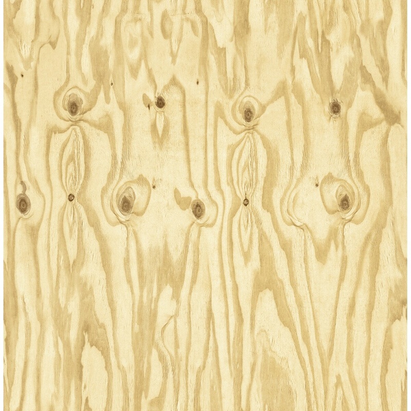 Seabrook Designs Francene Faux Wood Grain Unpasted Wallpaper - 20.5 in. W x 33 ft. L