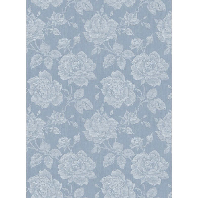 Seabrook Designs Maeva Rosebuds Unpasted Wallpaper