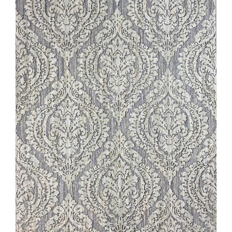Wallpaper textured gray purple rustic ogree diamond vintage damask - 21 inc x 33 ft