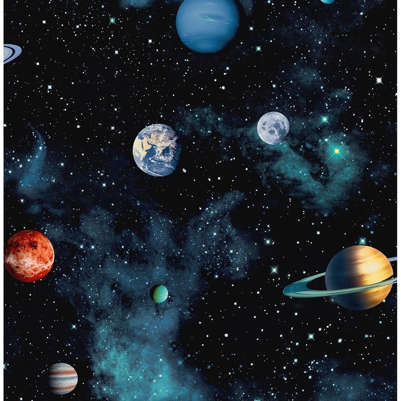 Arthouse Cosmos Peel and Stick Wallpaper - 20.5 in. W x 18 ft. L