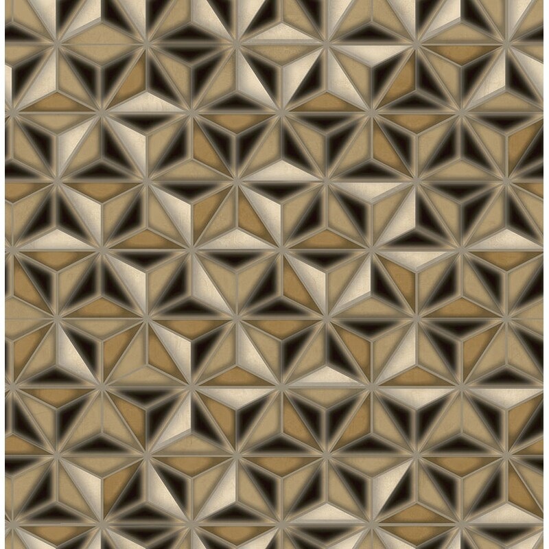 Seabrook Designs Einstein Geometric Unpasted Wallpaper