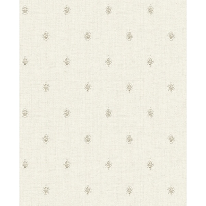 Seabrook Designs Petite Fleur Unpasted Wallpaper - 20.5 in. W x 33 ft. L