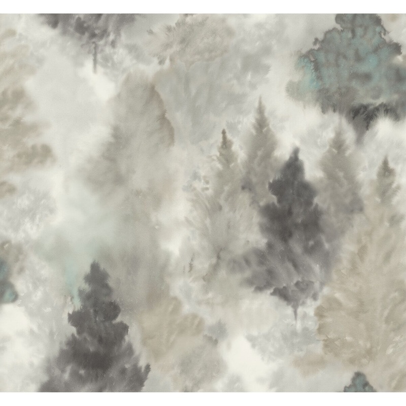 Seabrook Designs Soft Landscape Unpasted Wallpaper