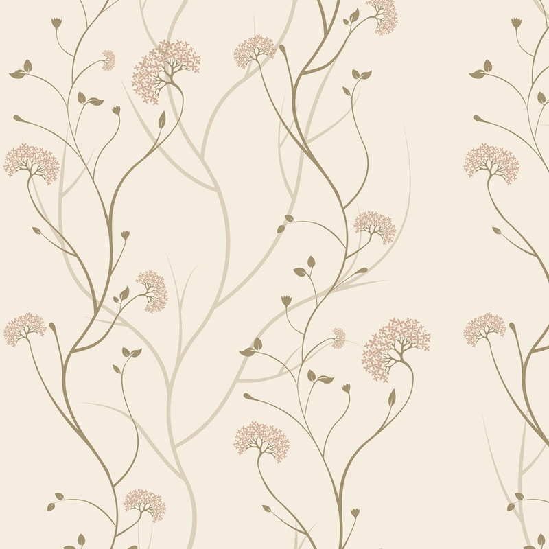SUSSEXHOME Removable Wallpaper-Waterproof, Strippable, Light Resistance & Cleanable Wall Paper Roll-Wallpaper-Flowers