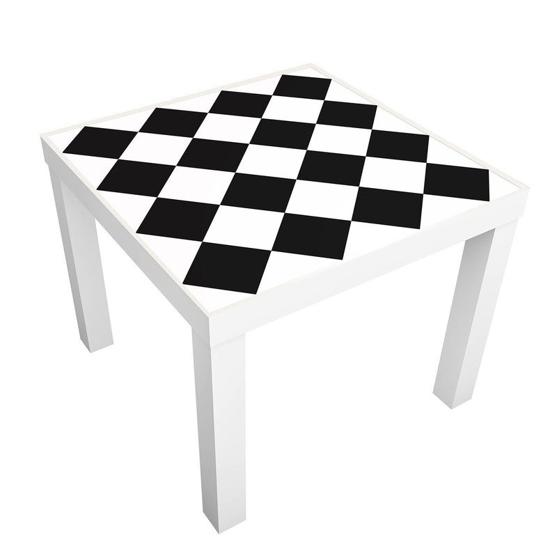 Walplus Furniture Wrap for LACK Table Self-adhesive Diamonds Sticker