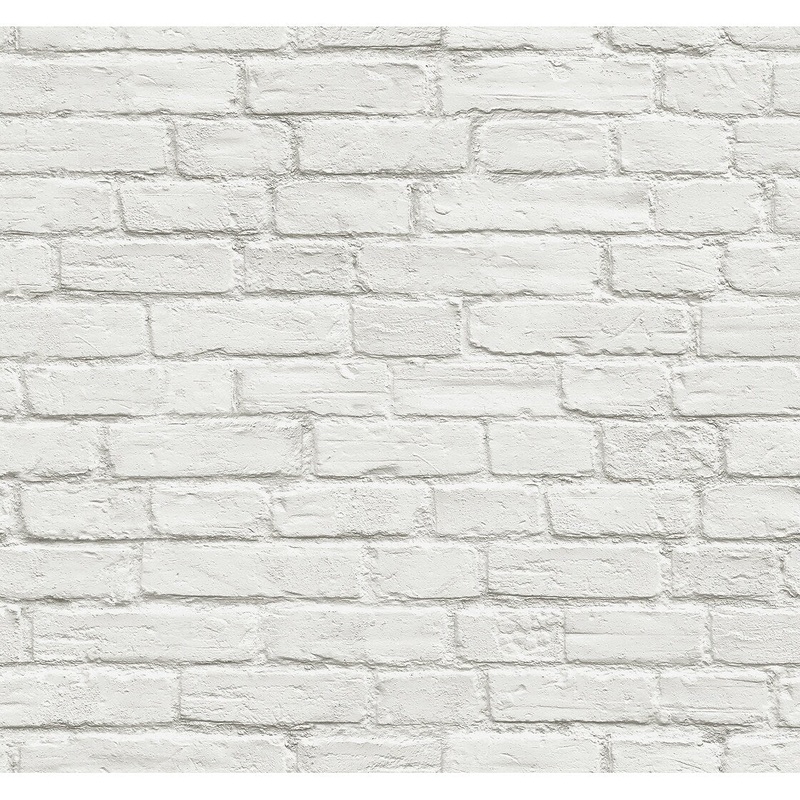 Seabrook Designs Delicia Faux Brick Unpasted Wallpaper