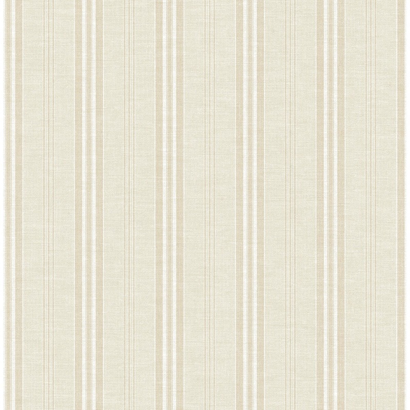 Seabrook Designs Shavon Charming Stripe Unpasted Wallpaper