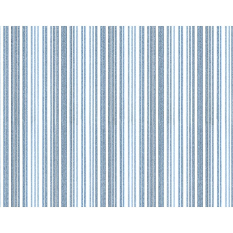 Seabrook Designs Toweling Stripe Unpasted Wallpaper - 20.5 in. W x 33 ft. L