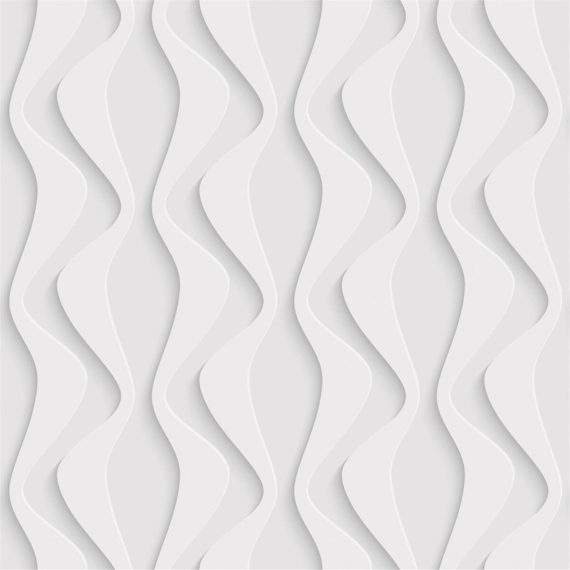 Wave Background 15.7" W x 16.5 'L Peel and Stick Wallpaper Roll