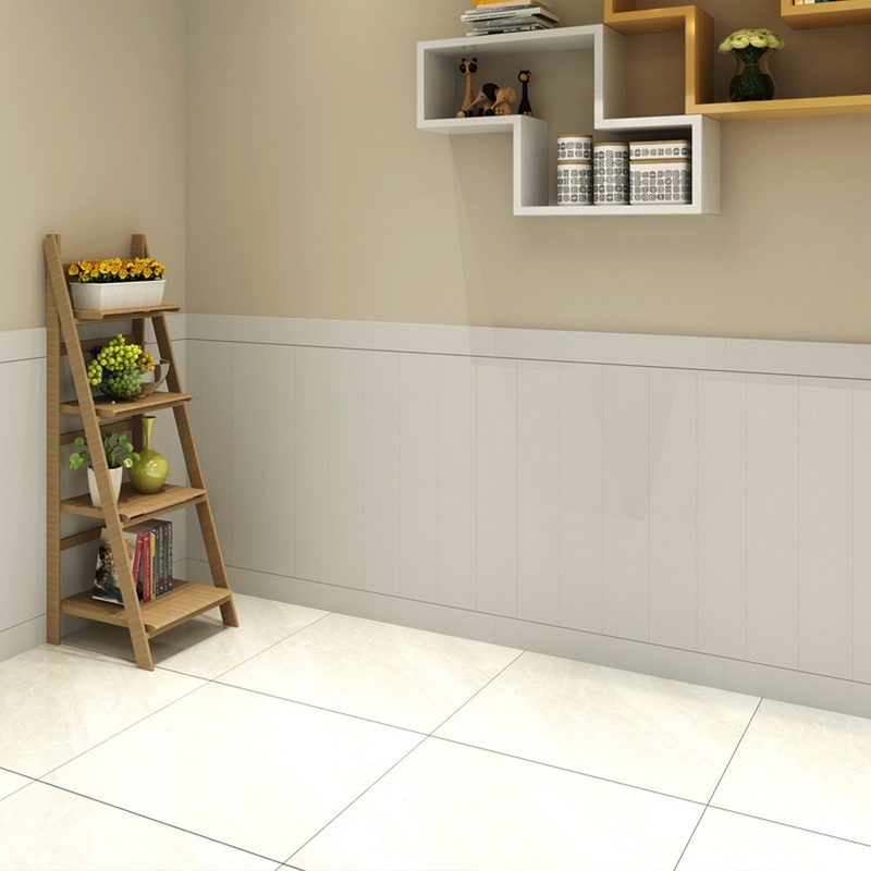 Wood Grain Sticker For Wall Decal,28"x28"/pc (White_50pc)