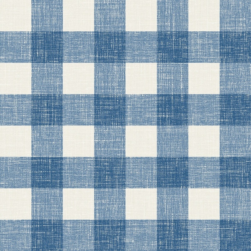 Seabrook Designs Bebe Gingham Nonwoven Unpasted Wallpaper