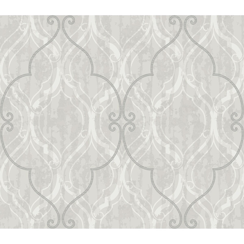 Seabrook Designs Corsica Ogee Unpasted Wallpaper