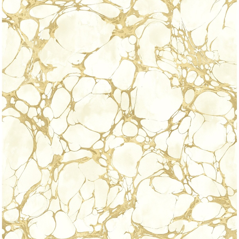 Seabrook Designs Patina Crackle Marble Unpasted Wallpaper