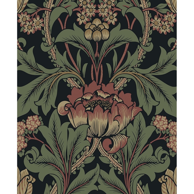 Seabrook Designs Primrose Garden Non-Woven Unpasted Wallpaper