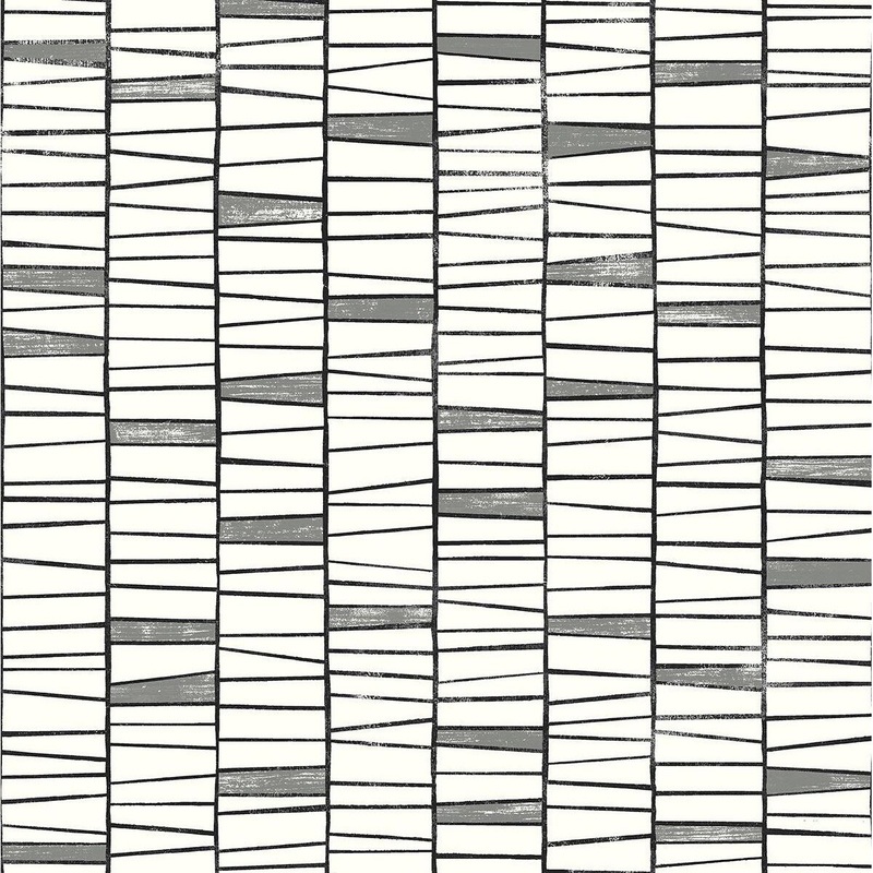 Stacy Garcia Home Organic Stripe Peel and Stick Wallpaper