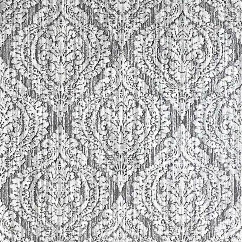 Wallpaper white gray textured ogree diamond damask rusted - 21 inc x 33 ft