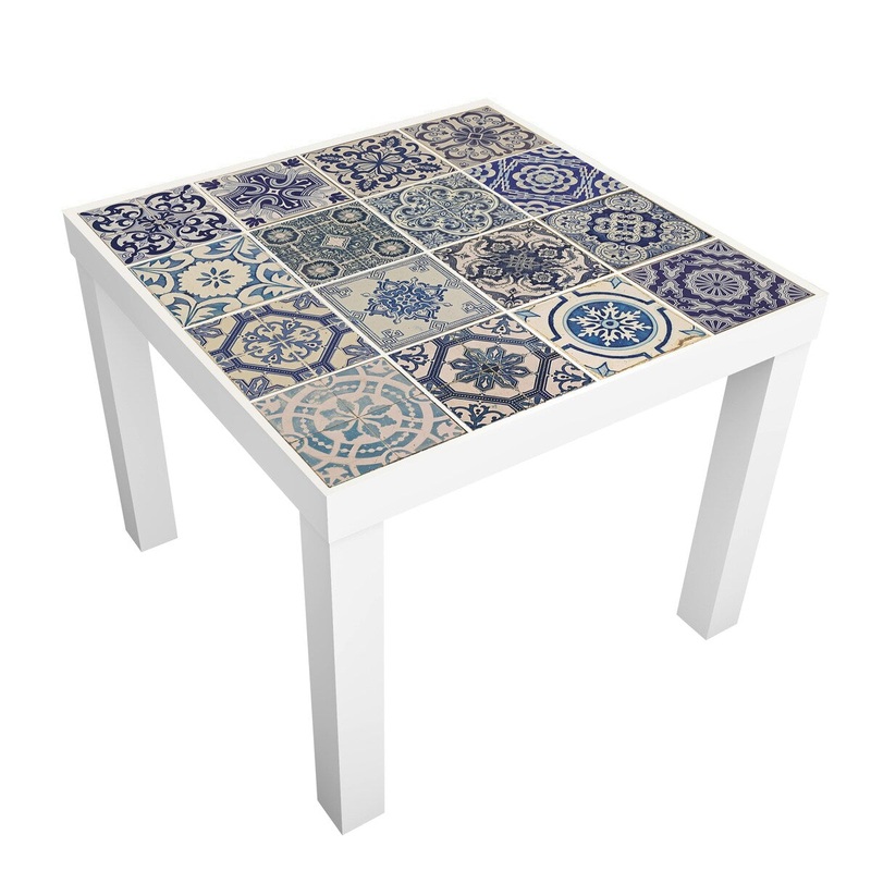 Walplus Traditional Blue Spanish Ceramic Tiles Wall Sticker Home Decor