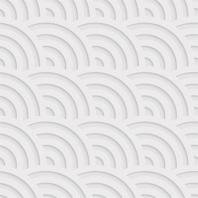 Curved Shape Pattern 15.7" W x 16.5 'L Peel and Stick Texture Wallpaper Roll