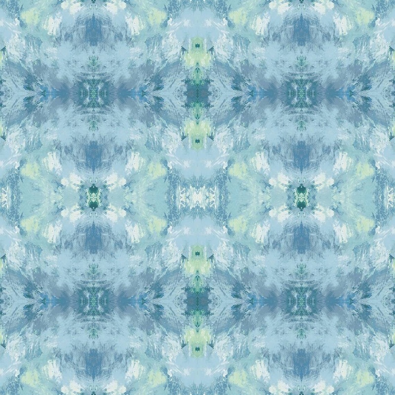 Daisy Bennett Designs Kaleidoscope Nonwoven Unpasted Wallpaper