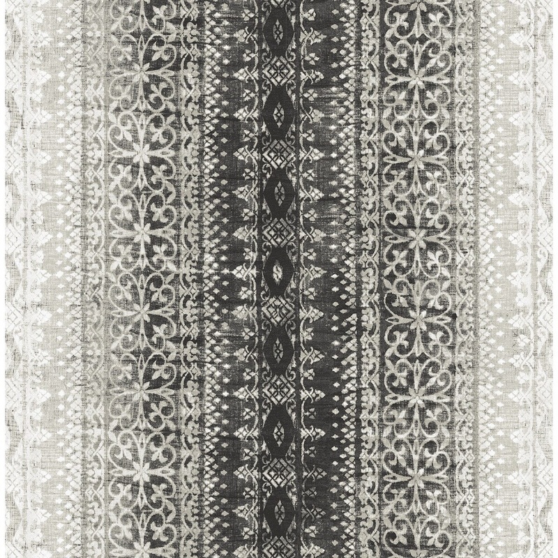 Seabrook Designs Cloetha Lace Stripes Unpasted Wallpaper - 20.5 in. W x 33 ft. L