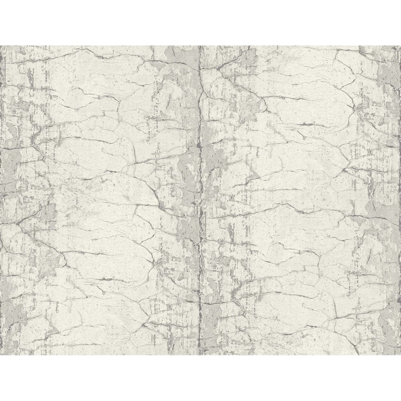 Seabrook Designs Faux Metal Paneling Unpasted Wallpaper