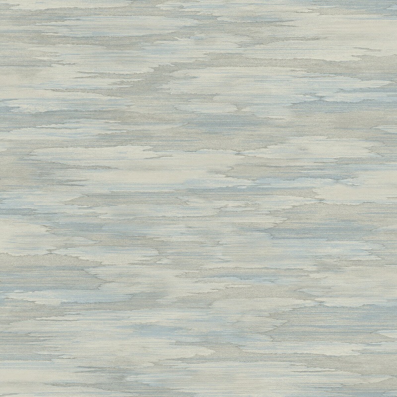 Seabrook Designs Milla Ogee Faux Background Unpasted Wallpaper