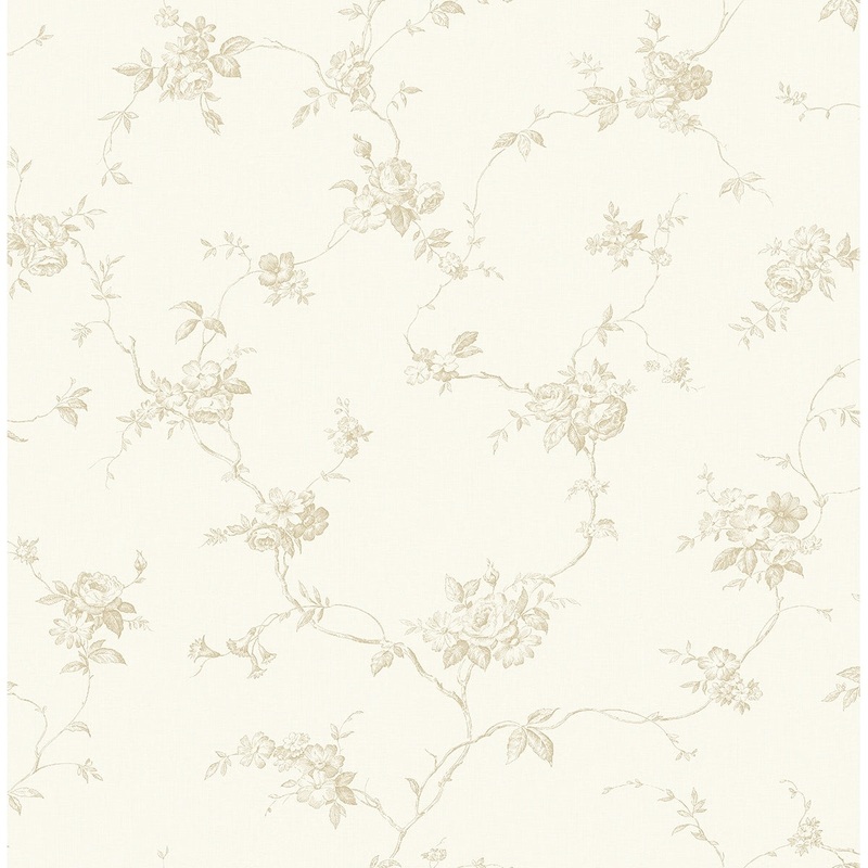 Seabrook Designs Woodland Vine Unpasted Wallpaper
