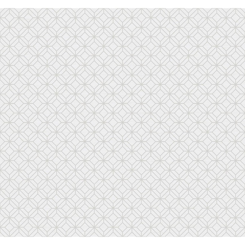 Seabrook Designs Brynn Petite Geometric Unpasted Wallpaper