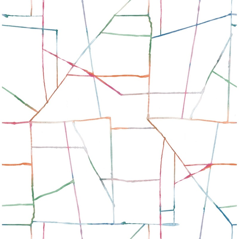 Seabrook Designs Day Dreamers Geo Creative Unpasted Wallpaper