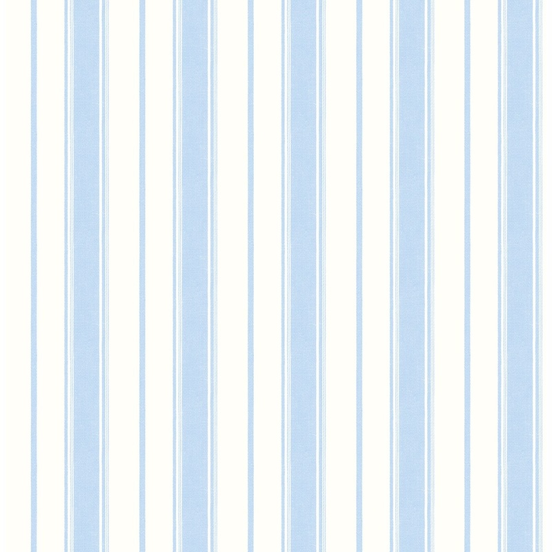 Seabrook Designs Lila Stripe Unpasted Wallpaper