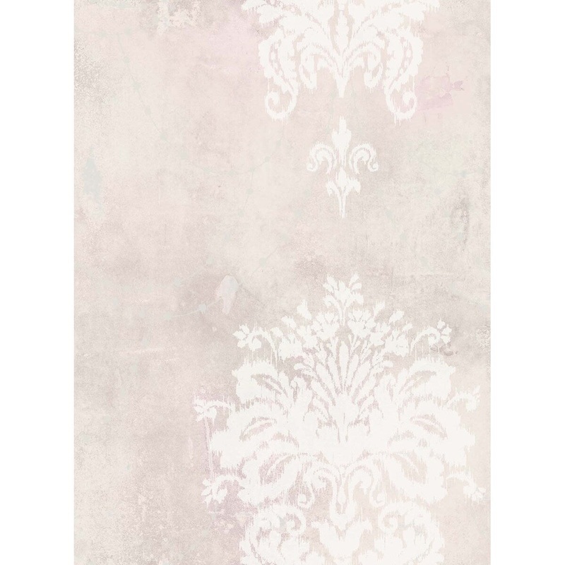 Seabrook Designs Spruce Abstract Damask Unpasted Wallpaper - 20.5 in. W x 33 ft. L bolt 56 sq. ft.