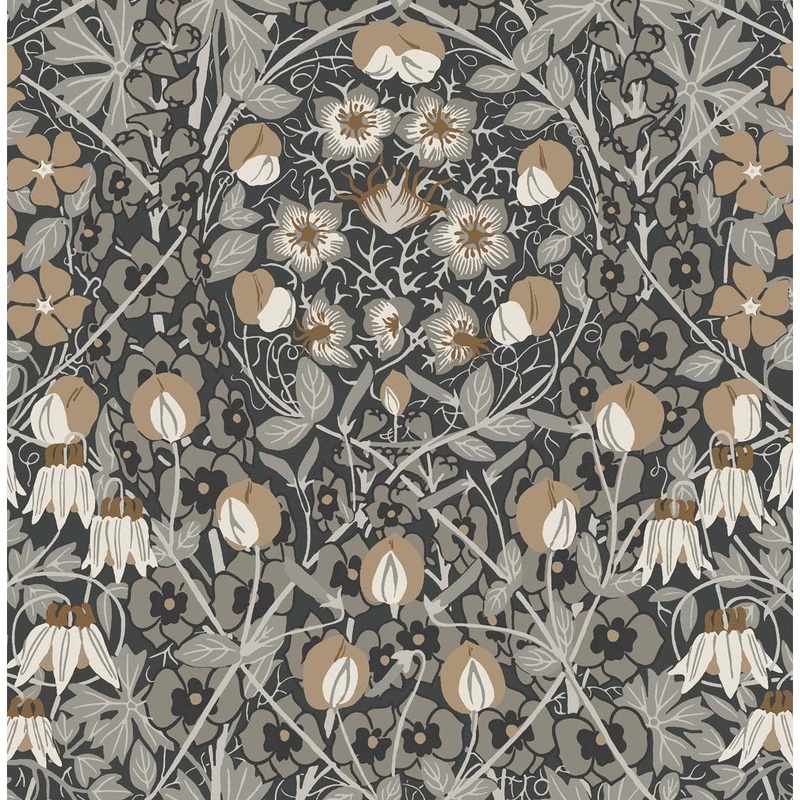 Seabrook Designs Tulip Garden Prepasted Wallpaper