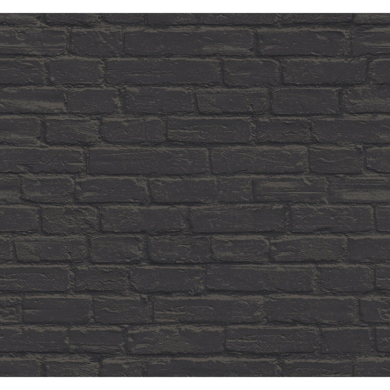 Seabrook Designs Faux Bricks Unpasted Wallpaper