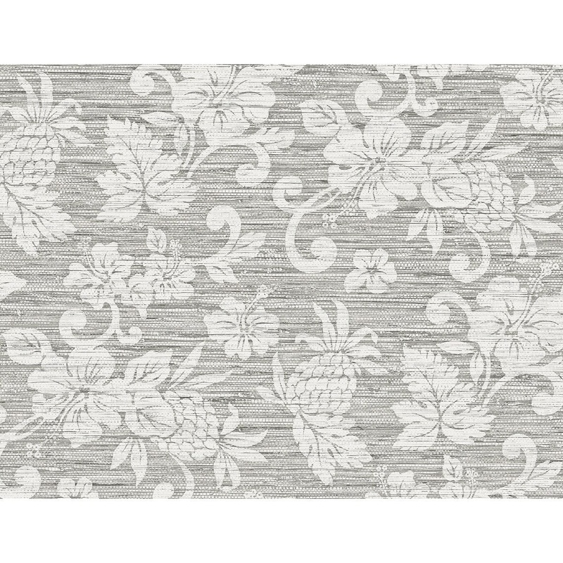 Seabrook Designs Juno Island Floral Unpasted Wallpaper