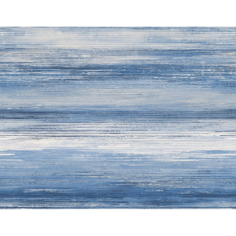 Seabrook Designs Sunset Stripes Unpasted Wallpaper